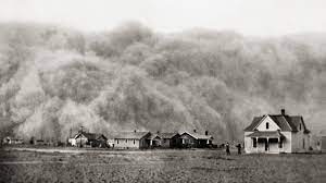 5 Aug, 1934 U.S.A. Dust Bowl Years