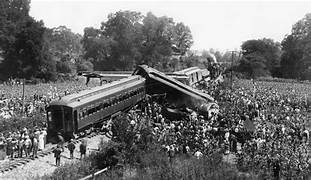 1918 U.S.A. – Rail Crash