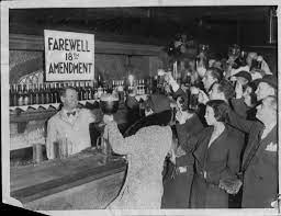 20 February 1933 Repeal of the 18th Amendment