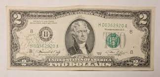 13 april 1976 USA $2.00 Bill